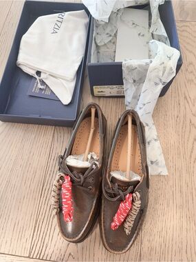 NWT 14315503 Aritzia Sperry AO2 WM 204 dark brown US5 EUR35